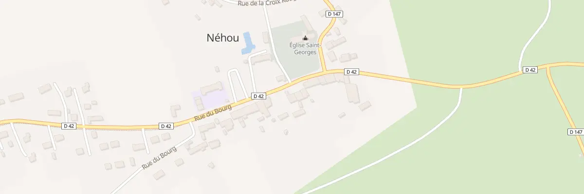 Plan du 21 Rue du Bourg à Néhou