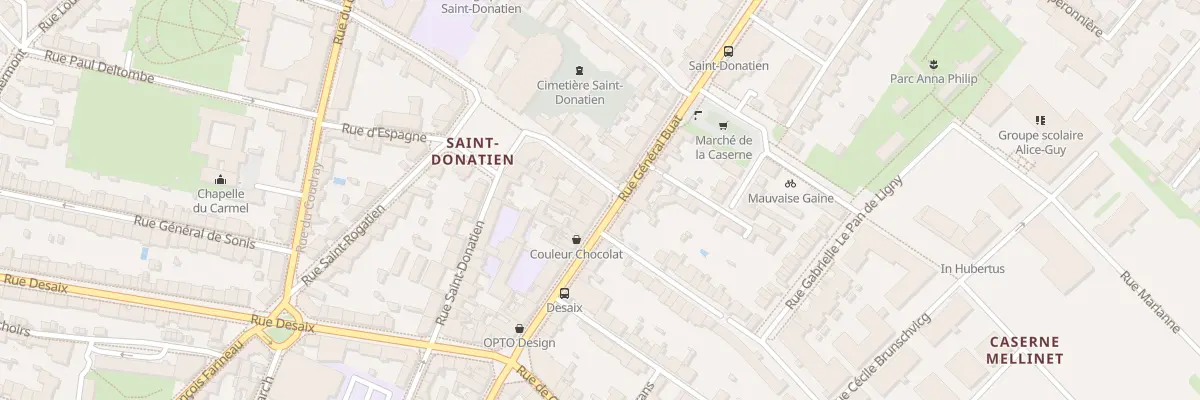 Plan du 120 Rue Gal Buat à Nantes