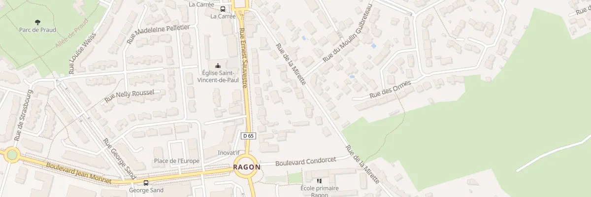 Plan du 28 Rue de la Mirette à Rezé