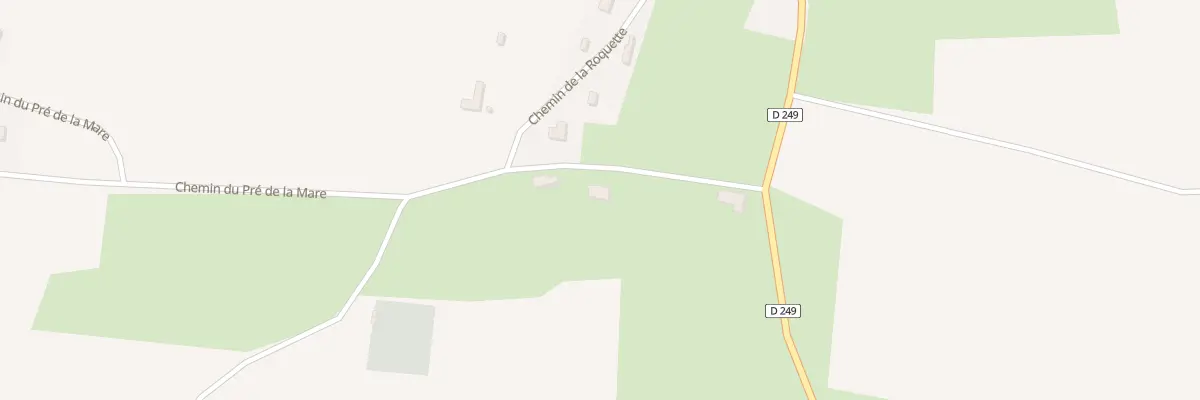 Plan du 20 Che de la Roquette à Regnéville-sur-Mer