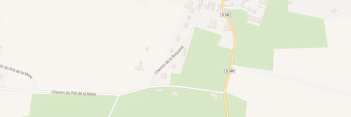 Plan du 7 Che de la Roquette à Regnéville-sur-Mer