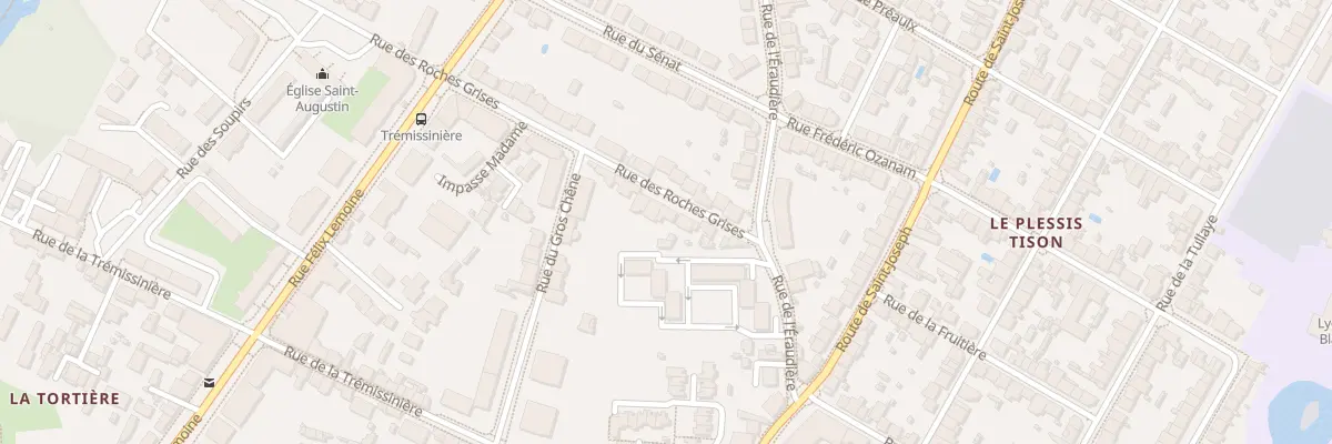 Plan du 7 Rue des Roches Grises à Nantes