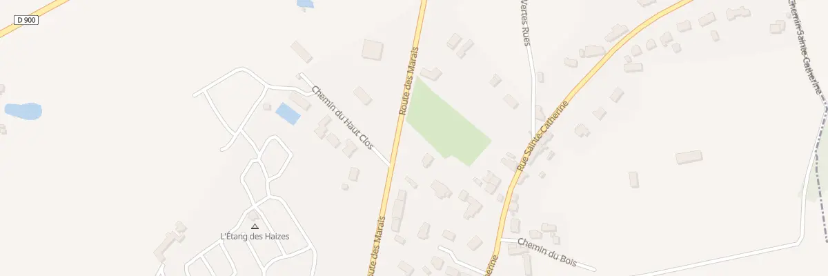 Plan du 34 Rte des Marais - St-Symphorien à La Haye