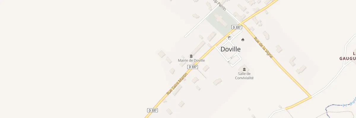 Plan du 5019 L’Eglise à Doville