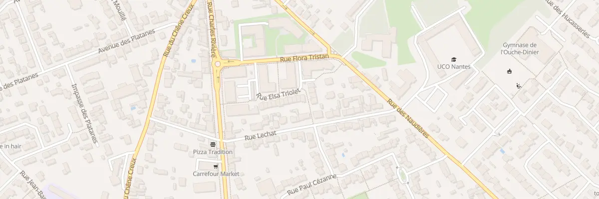Plan du 26 Rue Elsa Triolet à Rezé
