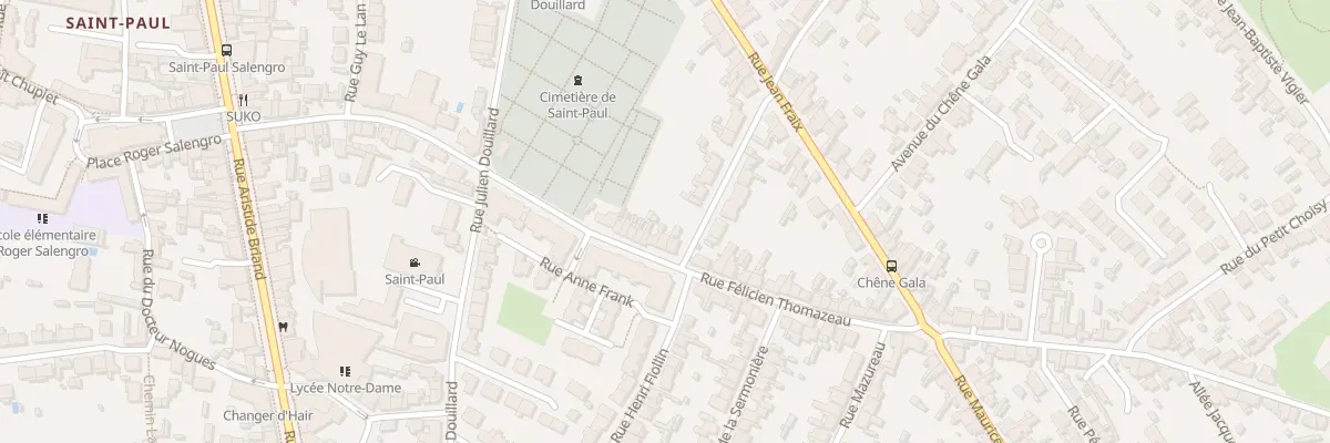 Plan du 33 Rue Félicien Thomazeau à Rezé