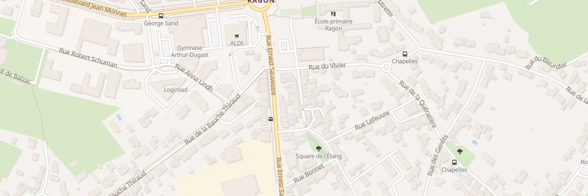 Plan du 6 Rue de l’Etang à Rezé