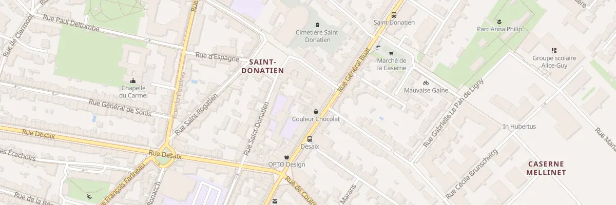 Plan du 124 Rue Gal Buat à Nantes