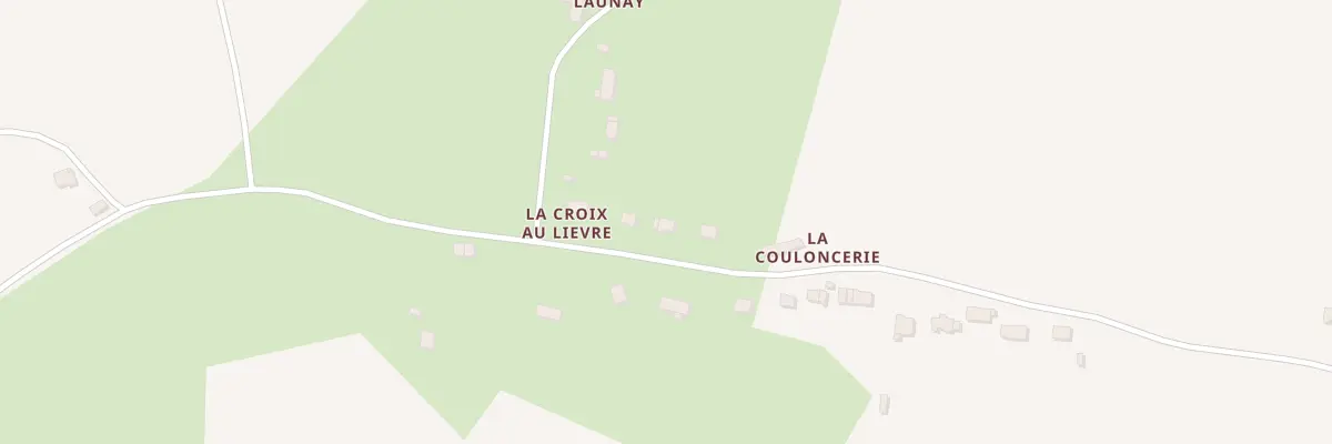 Plan du 5166 La Couloncerie à Ercé-près-Liffré