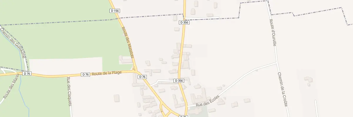 Plan du 10 Rue des Giberies à Hauteville-sur-Mer