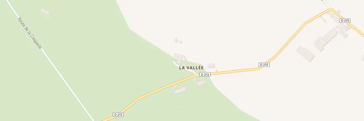 Plan du 4 Rte de la Vallee à Saint-Sauveur-le-Vicomte