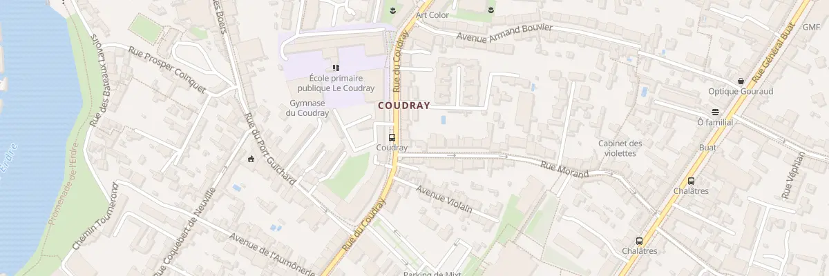 Plan du 33 Rue du Coudray à Nantes