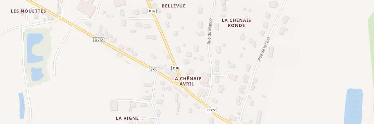 Plan du 2 Rue de Bellevue à Teillay