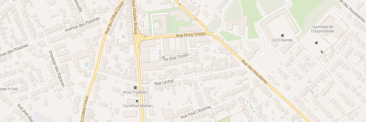 Plan du 22 Rue Elsa Triolet à Rezé