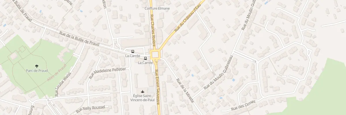 Plan du 5 Rue de la Mirette à Rezé