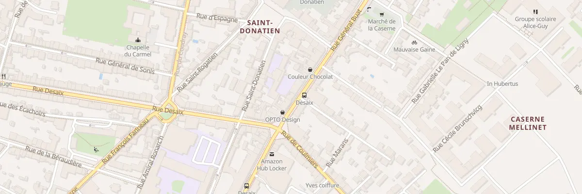 Plan du 138 Rue Gal Buat à Nantes