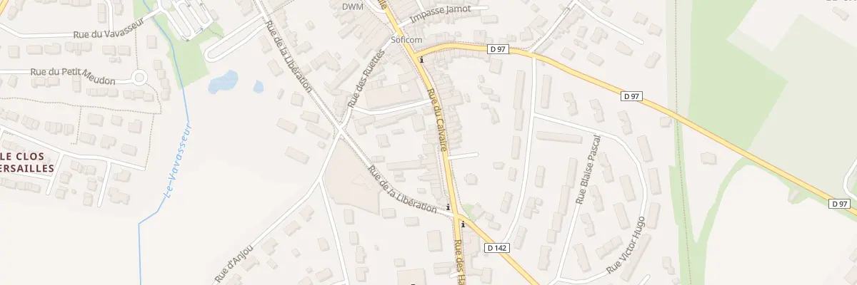 Plan du 23 Rue du Calvaire à La Haye