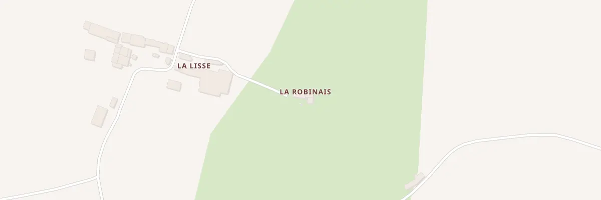 Plan du 1 La Robinais à Ercé-près-Liffré
