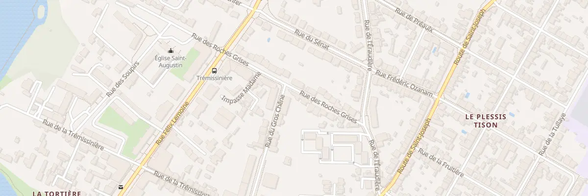 Plan du 15 Rue des Roches Grises à Nantes