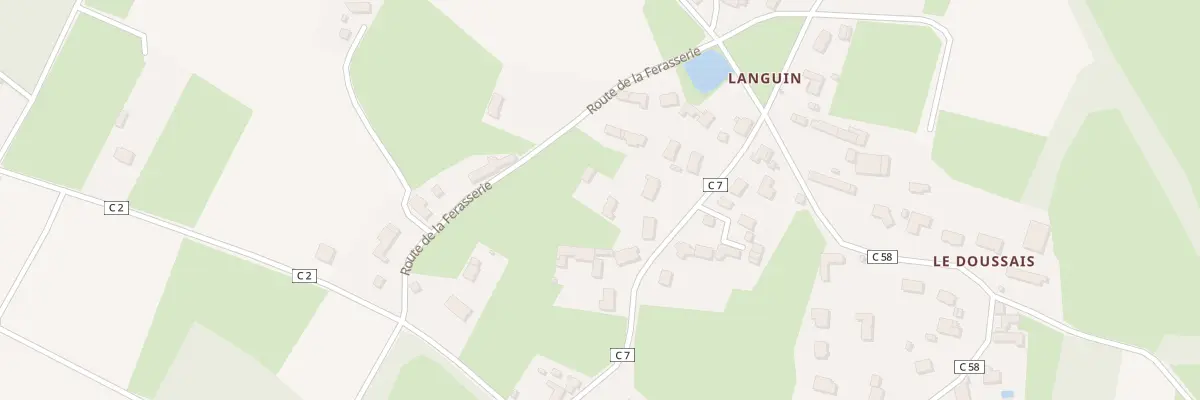 Plan du 219 Languin Carcavent à Nort-sur-Erdre