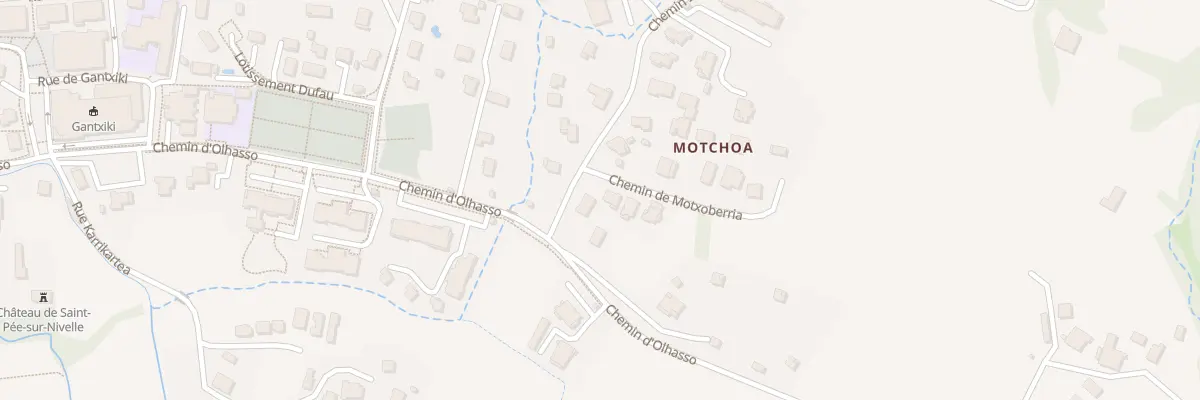 Plan du 24 Che de Motxoberria à Saint-Pée-sur-Nivelle