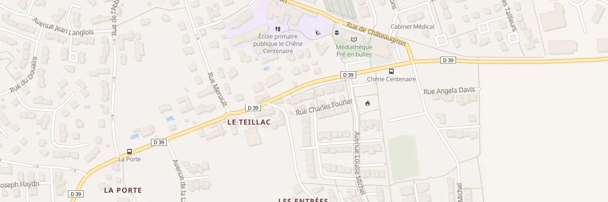 Plan du 18 Rue Charles Fourier à Nouvoitou