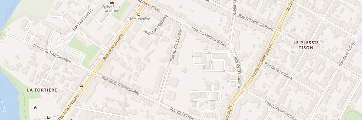 Plan du 7 Rue du Gros Chêne à Nantes