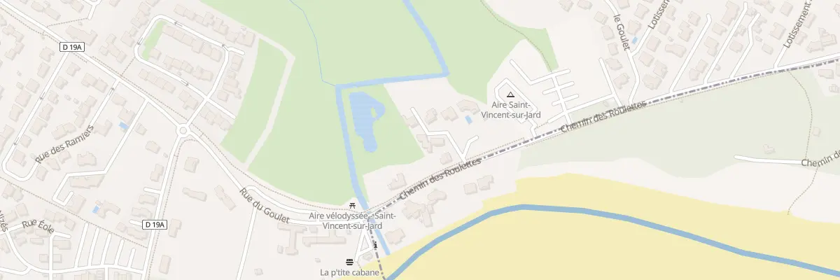 Plan du 54B Che des Roulettes à Saint-Vincent-sur-Jard