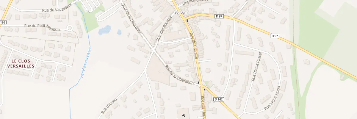 Plan du 25 Rue du Calvaire à La Haye