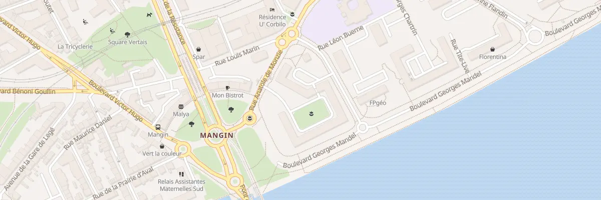 Plan du 3 Rue Marx Dormoy à Nantes