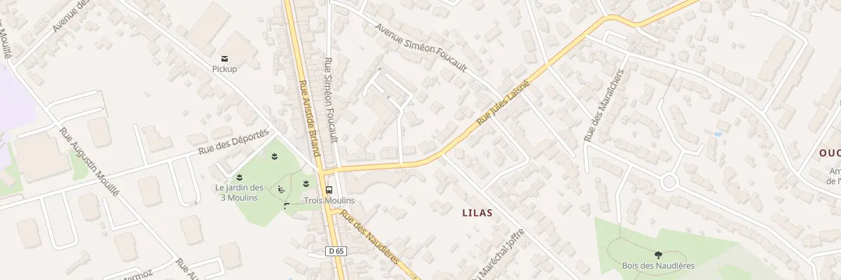 Plan du 3B Rue Jules Laisné à Rezé