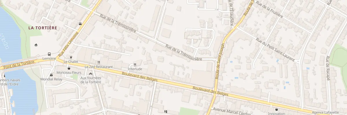 Plan du 9 Rue de la Trémissinière à Nantes