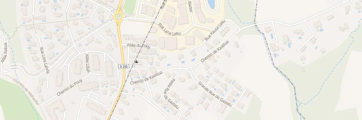 Plan du 3 Che de Kastilua à Arbonne