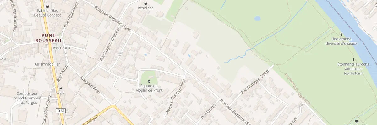Plan du 39 Rue Jean Baptiste Vigier à Rezé