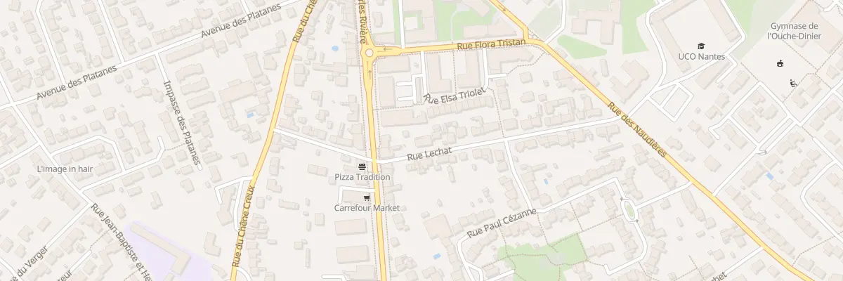 Plan du 16 Rue Lechat à Rezé
