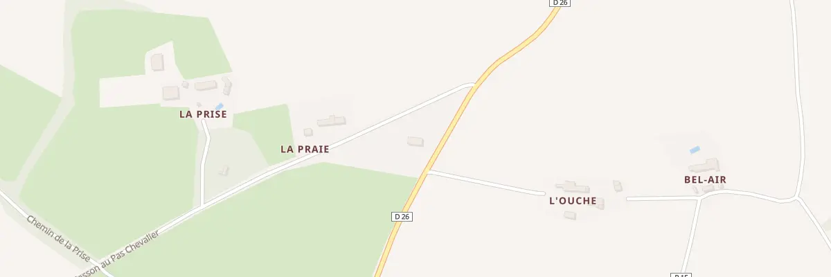 Plan du 99 La Praie à Casson