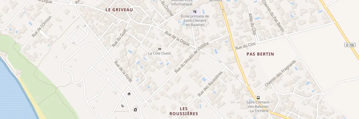 Plan du 152 Rue du Moulin Victoire à Saint-Clément-des-Baleines