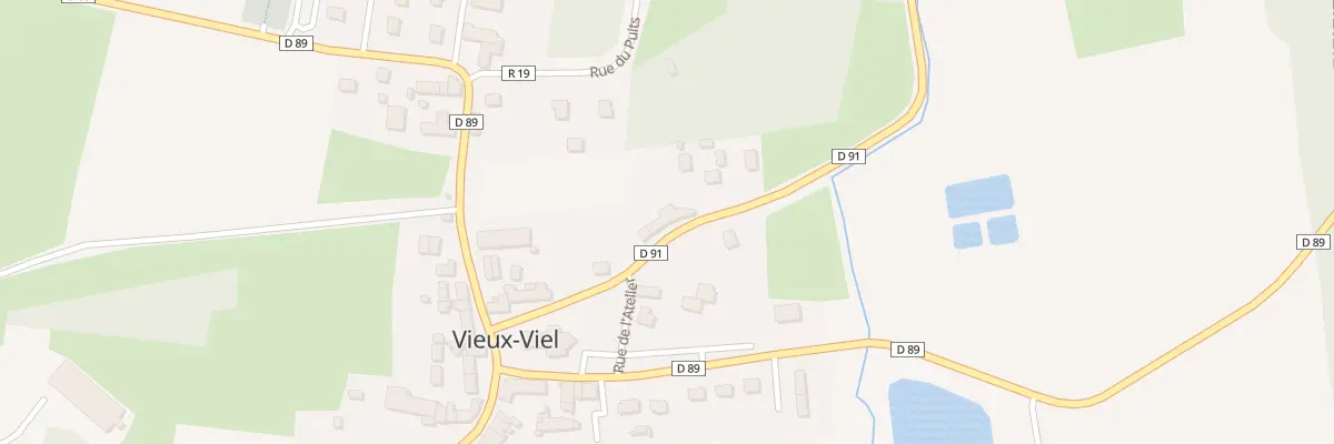 Plan du 5061 Le Bourg à Vieux-Viel
