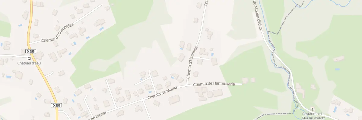 Plan du 5 Che d’Harimeia à Arbonne