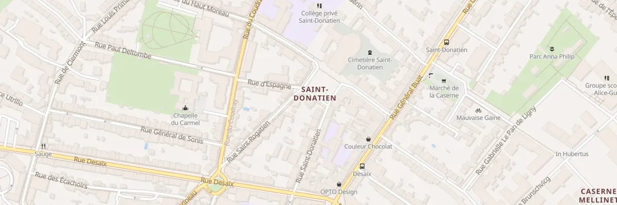 Plan du 5 Pl des Enfants Nantais à Nantes