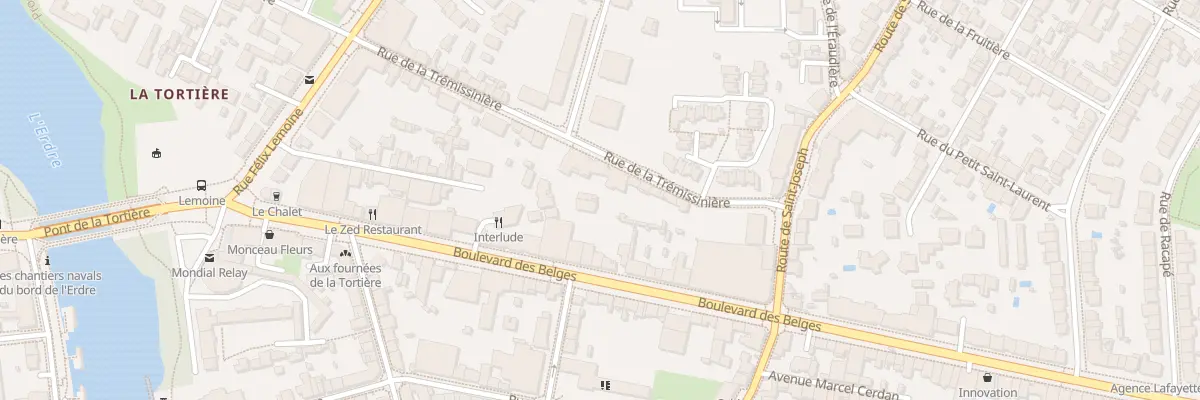 Plan du 15 Rue de la Trémissinière à Nantes