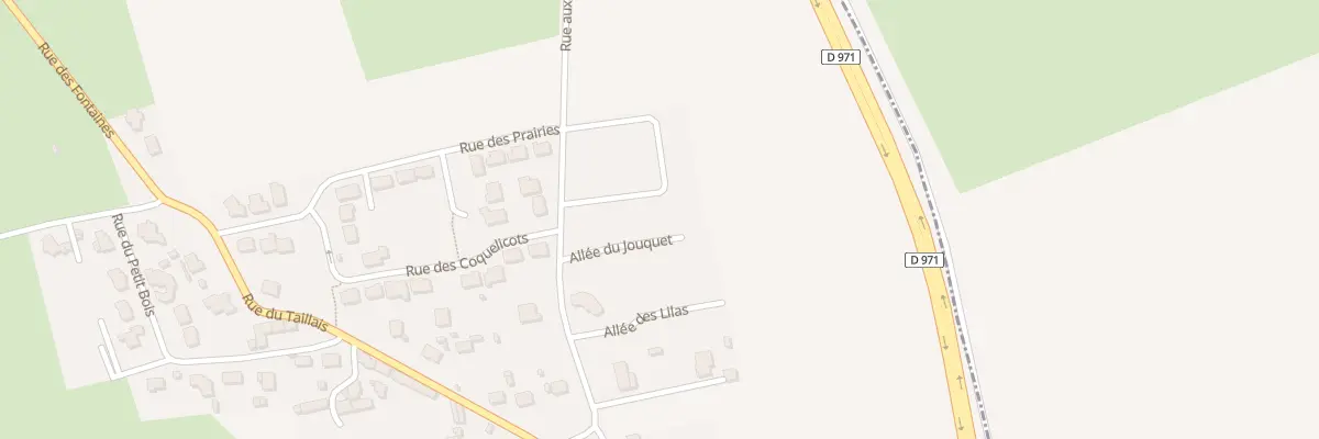 Plan du 125 Rue du Moulin à Vent à Yquelon
