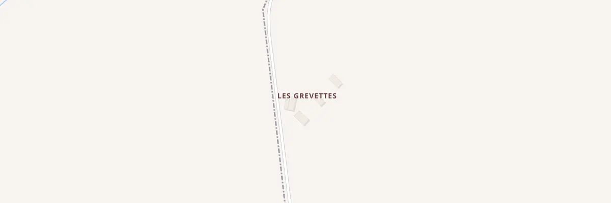 Plan du 7550 Les Grevettes à Beauvoir