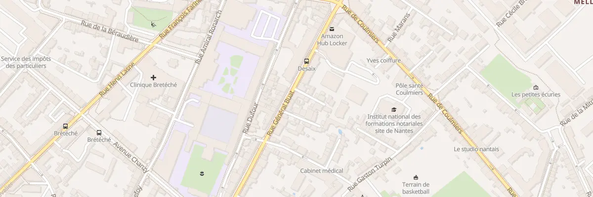 Plan du 115 Rue Gal Buat à Nantes