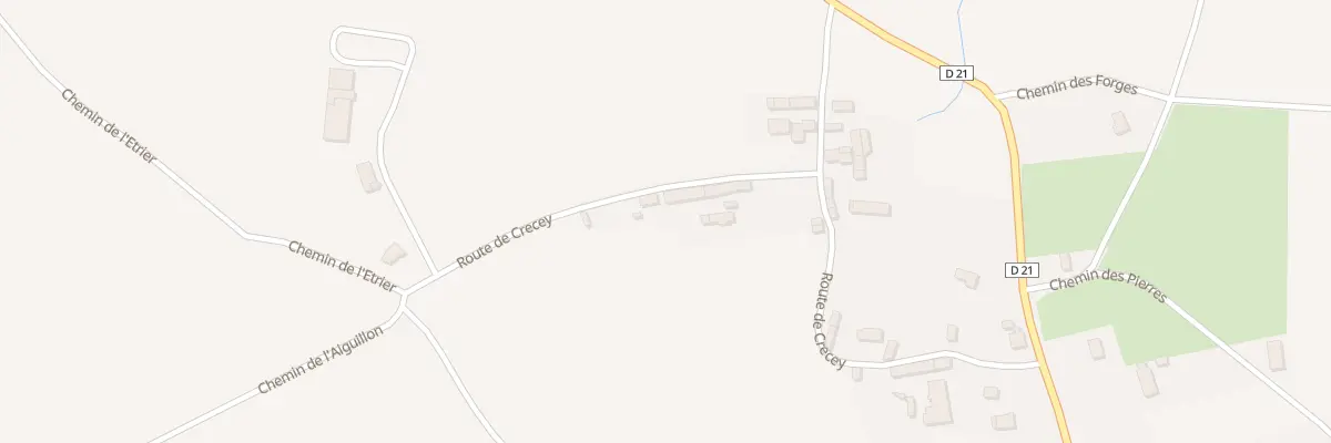 Plan du 152 Rte de Crecey à Saint-Pair-sur-Mer