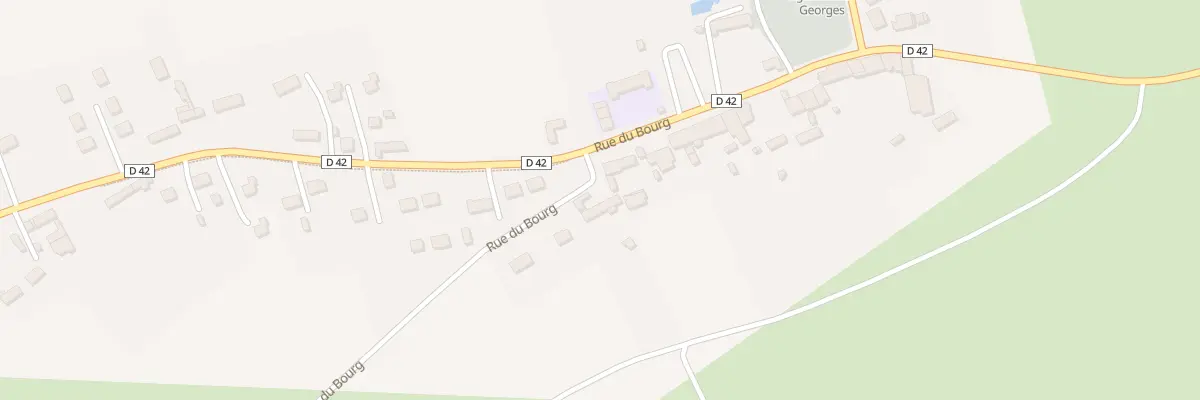 Plan du 47 Rue du Bourg à Néhou
