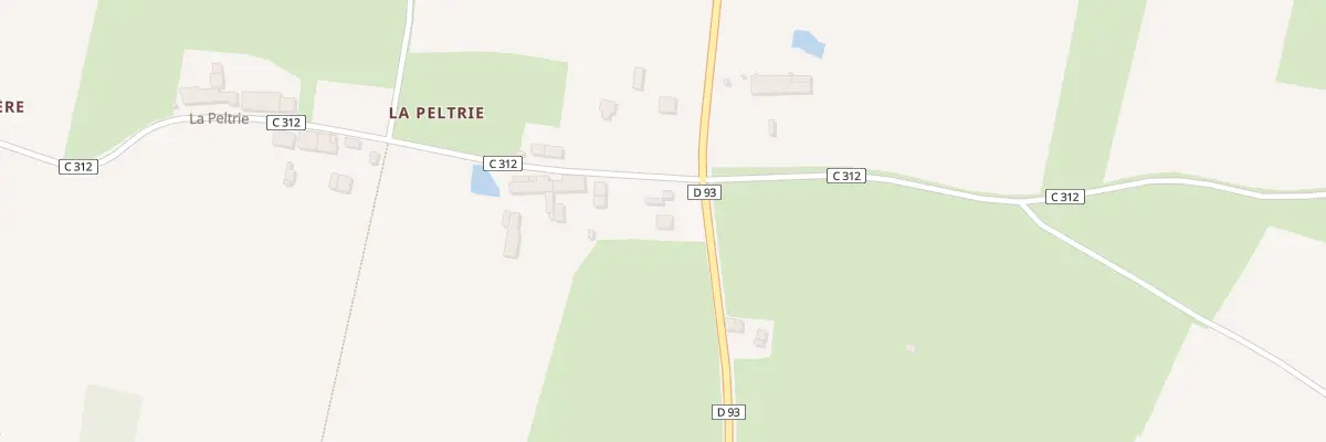 Plan du 3 La Peltrie à Tresbœuf