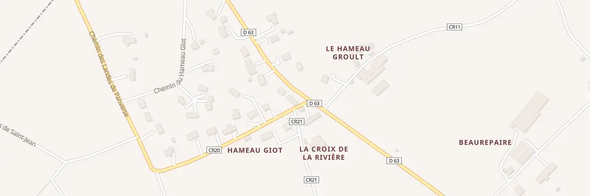 Plan du 26 Rte de la Croix Fresville à Digosville