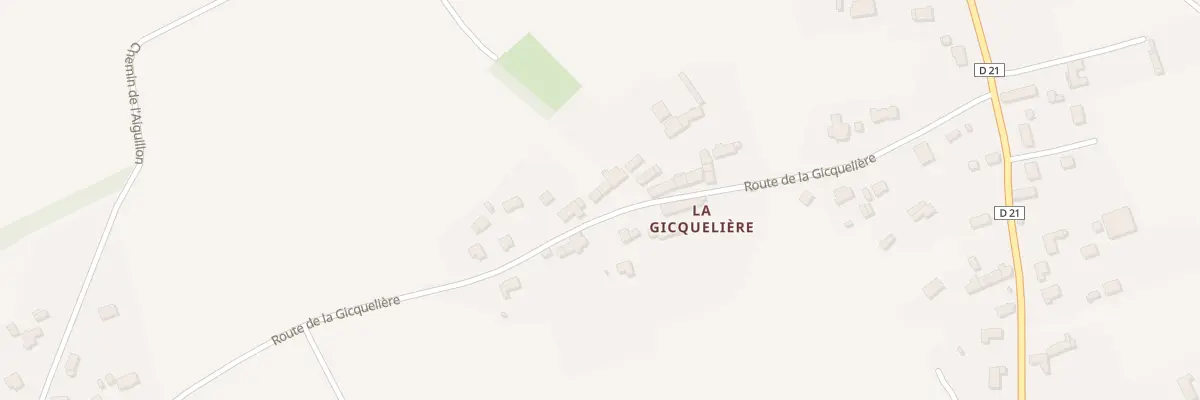 Plan du 316 Rte de la Gicquelière à Saint-Pair-sur-Mer