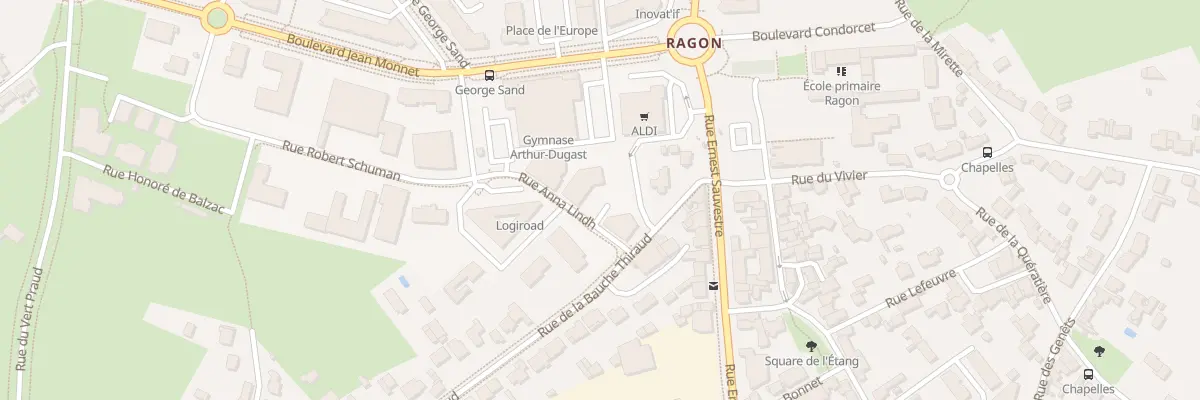 Plan du 4 Rue de la Bauche Thiraud à Rezé